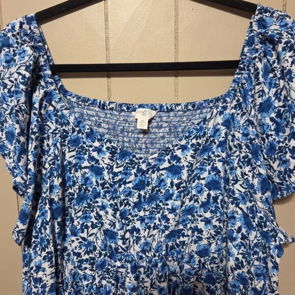 Terra & Sky floral dress - Picture 2 of 4